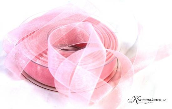 Organsaband, 2,5 cm. Pris för 5 meter